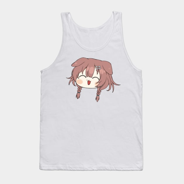 Inugami Korone Chibi Tank Top by Kent